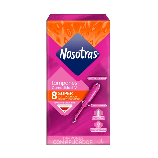 Tampones con Aplicador Súper